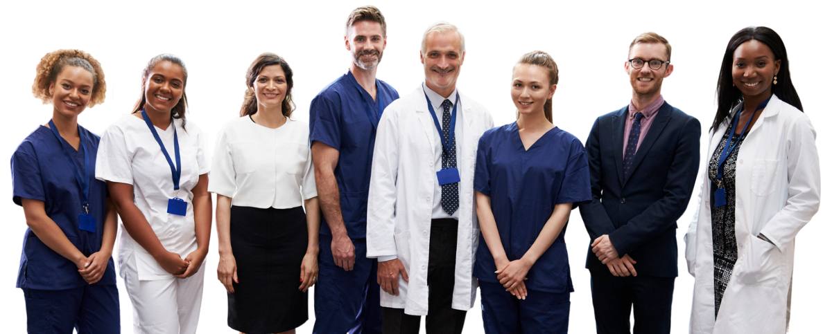 banner image of medical staff